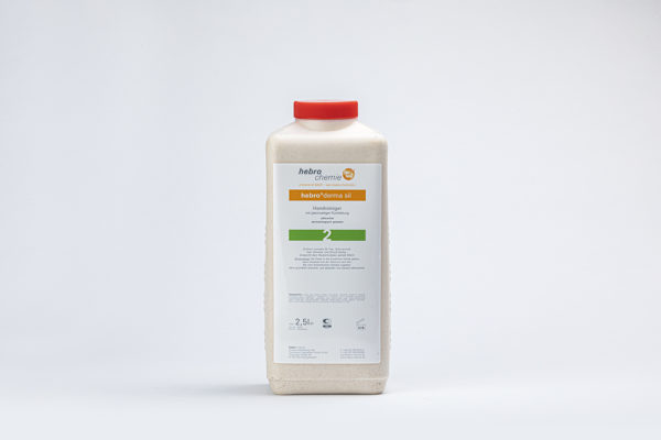 <span class="hebro-brand-name">hebro</span><span class="hebro-brand-reg">®</span>derma sil Hautreiniger